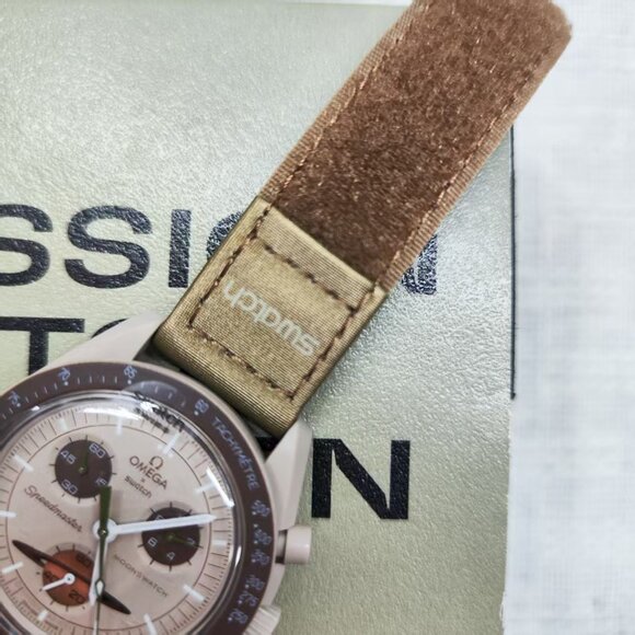 🌏|🌏Swatch x Omega MoonSwatch Mission Saturn (Unworn/Full Set) - Picture 5 of 7